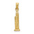 Image of 14K Yellow Gold 3-D Sears Tower (Chicago) Pendant