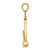 Image of 14K Yellow Gold 3-D T-Bar Pendant