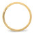 Image of 14K Yellow Gold 5mm Lightweight Milgrain Half Round Band Ring