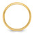 Image of 14K Yellow Gold 6mm Half Round with Edge Band Ring