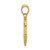 Image of 14K Yellow Gold Anchor Pendant C3339