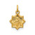 Image of 14K Yellow Gold Blessed Mary Charm XR337