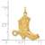 Image of 14K Yellow Gold Boot Charm