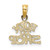 Image of 14K Yellow Gold Born To Shop Pendant