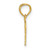 Image of 14K Yellow Gold Born To Win Pendant