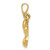 Image of 14K Yellow Gold Boxing Glove Pendant