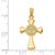 Image of 14K Yellow Gold Celtic Cross Pendant C1943