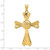 Image of 14K Yellow Gold Celtic Cross Pendant C1945