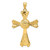 Image of 14K Yellow Gold Celtic Cross Pendant C1945