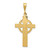 Image of 14K Yellow Gold Celtic Cross Pendant C773