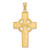 Image of 14K Yellow Gold Celtic Cross Pendant C895