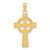 Image of 14K Yellow Gold Celtic Cross Pendant K5047 Image of 14K Yellow Gold Celtic Cross Pendant K5047