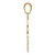 Image of 14K Yellow Gold Chamseh Pendant D3808