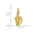 Image of 14K Yellow Gold Conch Shell Pendant C2526