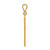 Image of 14K Yellow Gold Cross Pendant C1949