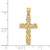 Image of 14K Yellow Gold Cross Pendant XR1207