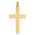 Image of 14K Yellow Gold Cross Pendant XR543