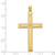 Image of 14K Yellow Gold Cross Pendant XR546