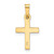 Image of 14K Yellow Gold Cross Pendant XR768