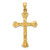 Image of 14K Yellow Gold Crucifix Pendant C157 Image of 14K Yellow Gold Crucifix Pendant C157