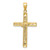 Image of 14K Yellow Gold Crucifix Pendant C4339 Image of 14K Yellow Gold Crucifix Pendant C4339