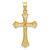 Image of 14K Yellow Gold Crucifix Pendant K5075