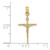 Image of 14K Yellow Gold Crucifix Pendant K8463