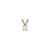 Image of 14k Yellow Gold Cultured Freshwater Pearl Pendant (Chain NOT included) (CM-P1418X-06)