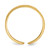 Image of 14K Yellow Gold Cutout Kite-Shapes Toe Ring
