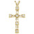 Image of 14K Yellow Gold Diamond Cross Pendant (Chain NOT included)