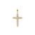 Image of 14k Yellow Gold Diamond Cross Pendant XP3416AA