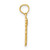 Image of 14K Yellow Gold Double Feet Hang Ten Style Pendant