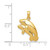 Image of 14K Yellow Gold Double Manatee Pendant