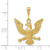 Image of 14K Yellow Gold Eagle Pendant C1209