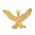 Image of 14K Yellow Gold Eagle Pendant K3282