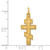 Image of 14K Yellow Gold Eastern Orthodox Cross Charm C775