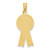 Image of 14K Yellow Gold Enamel Greatest Mom Pink Ribbon Pendant