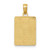Image of 14K Yellow Gold EXIT 0 / CAPE MAY Pendant