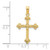 Image of 14K Yellow Gold Fancy Cross Pendant D5134