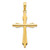 Image of 14K Yellow Gold Fancy Cross Pendant D5168