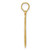 Image of 14K Yellow Gold Filigree Round Pendant