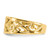 Image of 14K Yellow Gold Floral Toe Ring