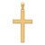 Image of 14K Yellow Gold Florentine Cross Pendant XR112