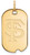 Image of 14K Yellow Gold Florida State University Small Dog Tag by LogoArt Image of 14K Yellow Gold Florida State University Small Dog Tag by LogoArt