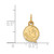 Image of 14K Yellow Gold Florida State University X-Small Pendant by LogoArt (4Y043FSU) Image of 14K Yellow Gold Florida State University X-Small Pendant by LogoArt (4Y043FSU)
