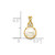 Image of 14K Yellow Gold Freshwater Cultured Pearl and Diamond Pendant