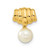 Image of 14K Yellow Gold Freshwater Cultured Pearl Pendant XCH479