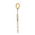 Image of 14K Yellow Gold Girl Pendant XK109