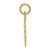 Image of 14K Yellow Gold Good Luck Charm