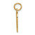 Image of 14K Yellow Gold Grandma Heart Charm C1709